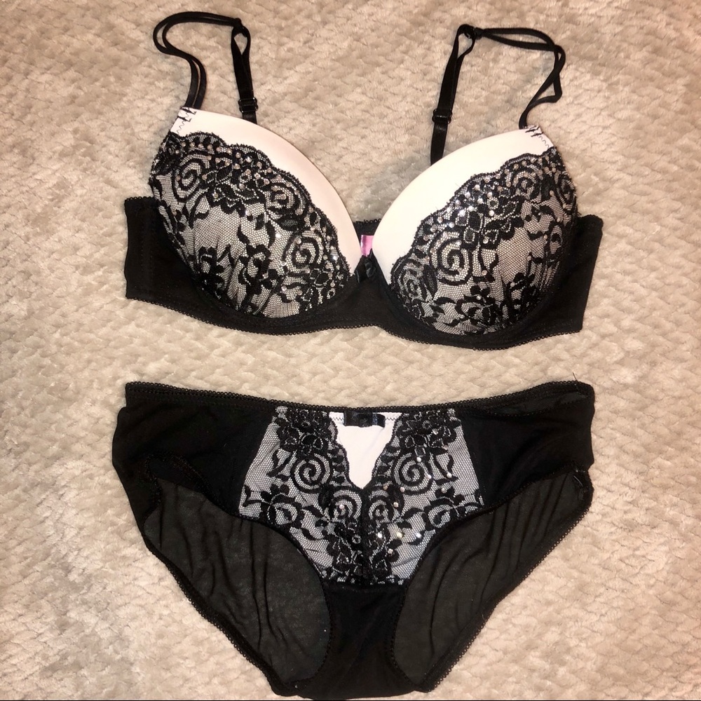3/$25 Tuxedo Style Lingerie/Boudoir Set